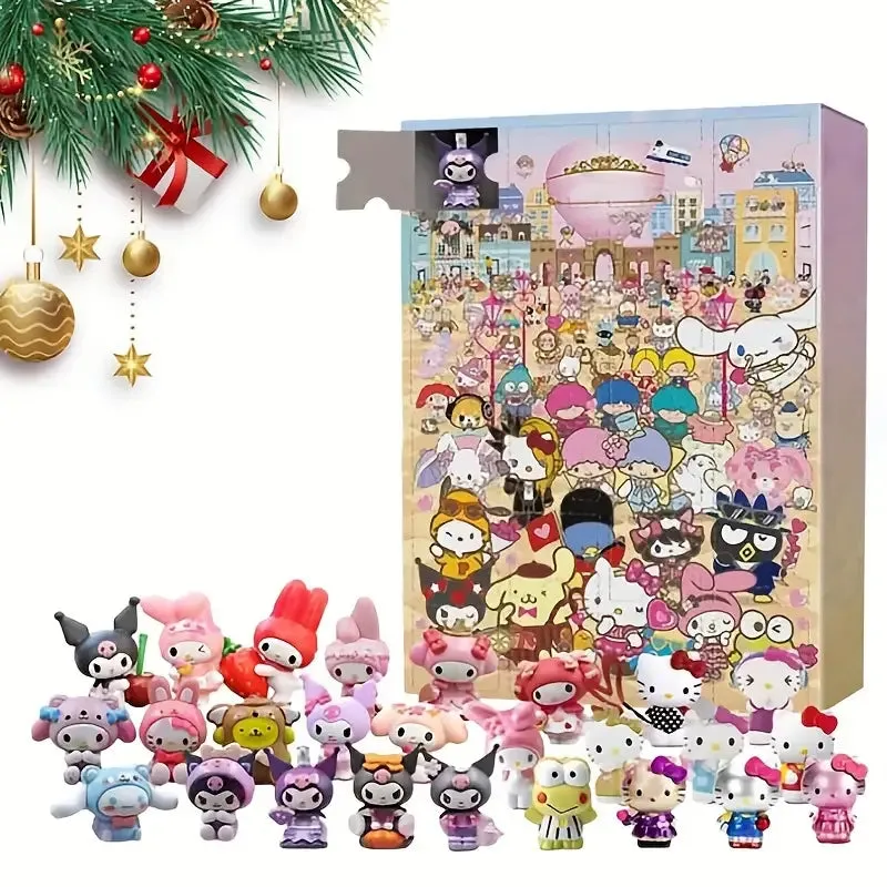 Hello Kitty And Friends Christmas Advent Calendar Mystery Box