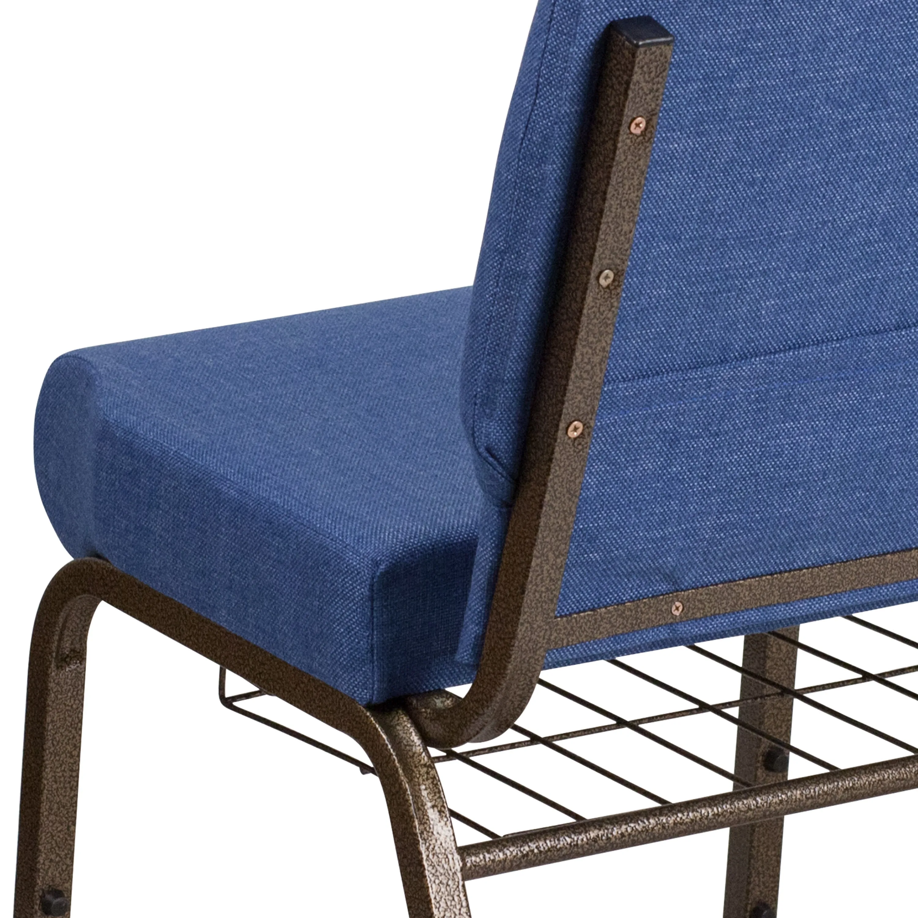 HERCULES Series 21''W Church Chair with Book Rack