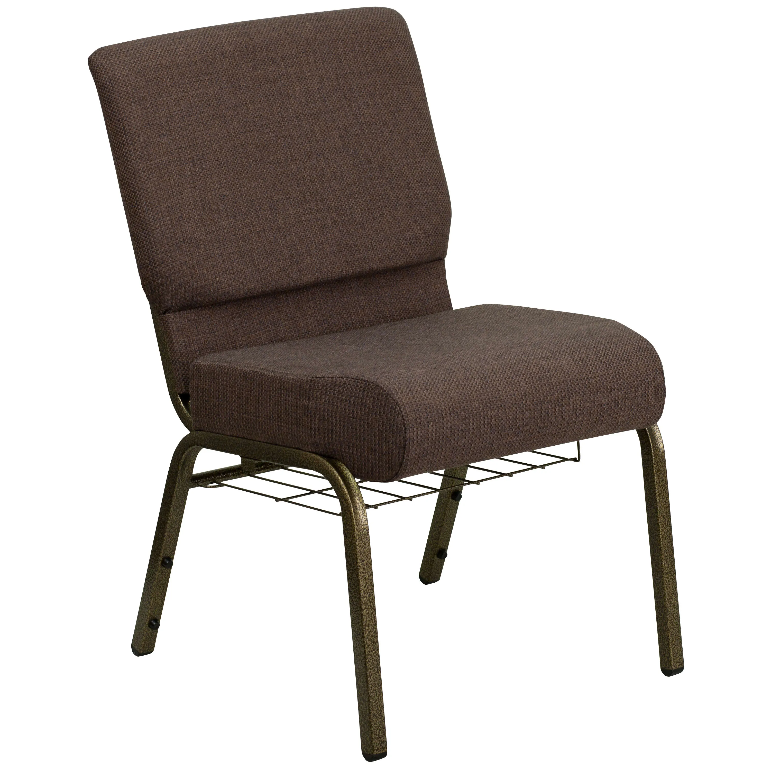 HERCULES Series 21''W Church Chair with Book Rack