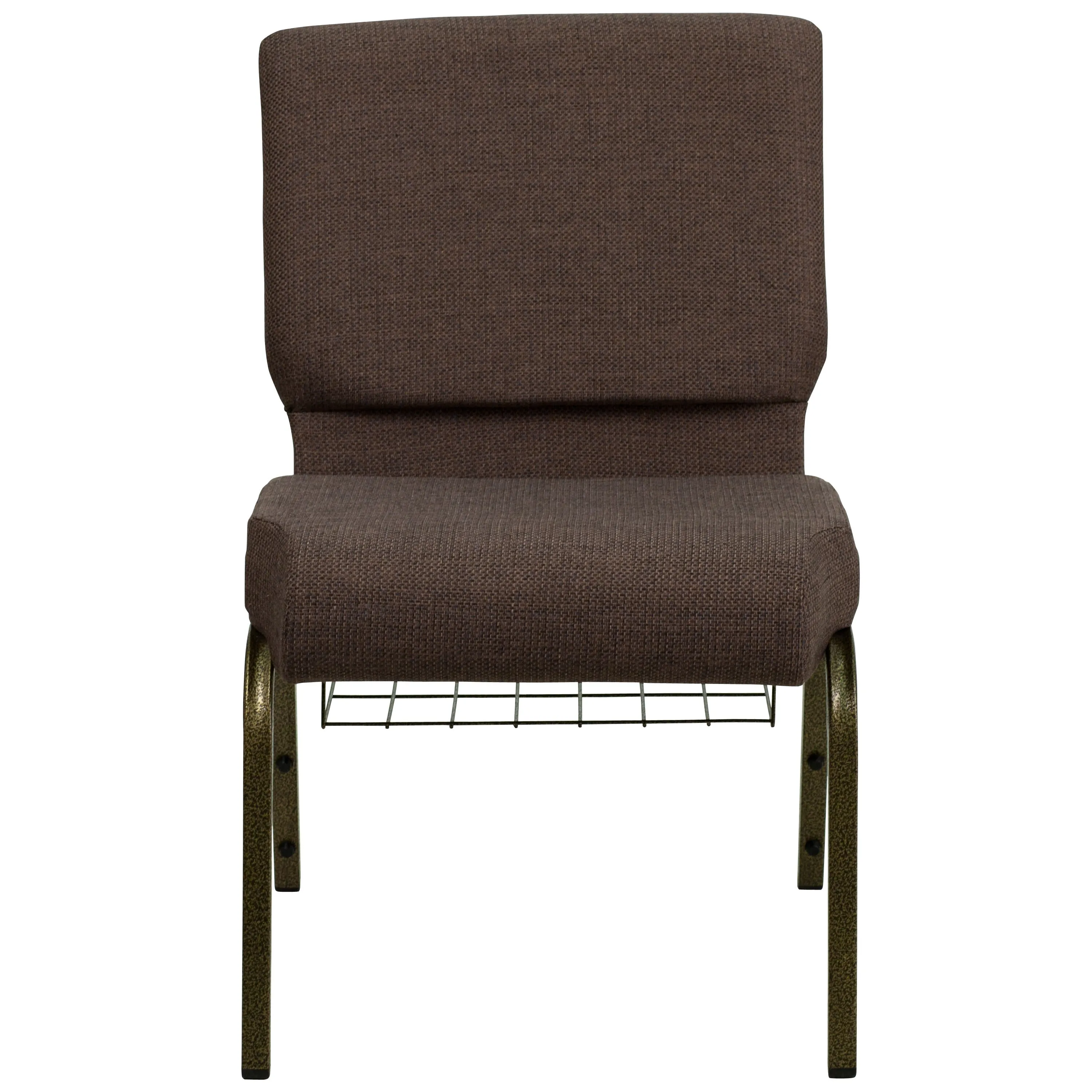 HERCULES Series 21''W Church Chair with Book Rack