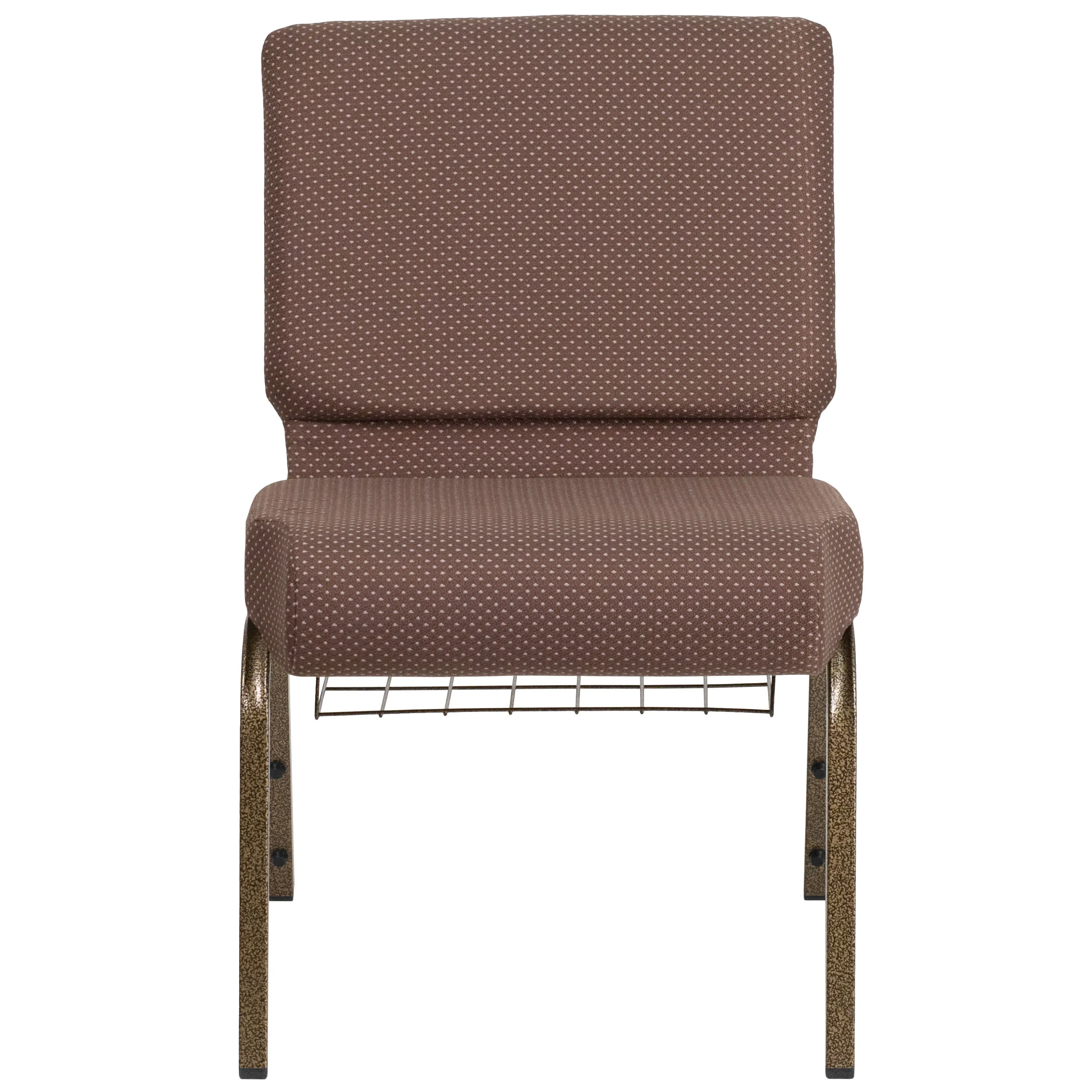 HERCULES Series 21''W Church Chair with Book Rack