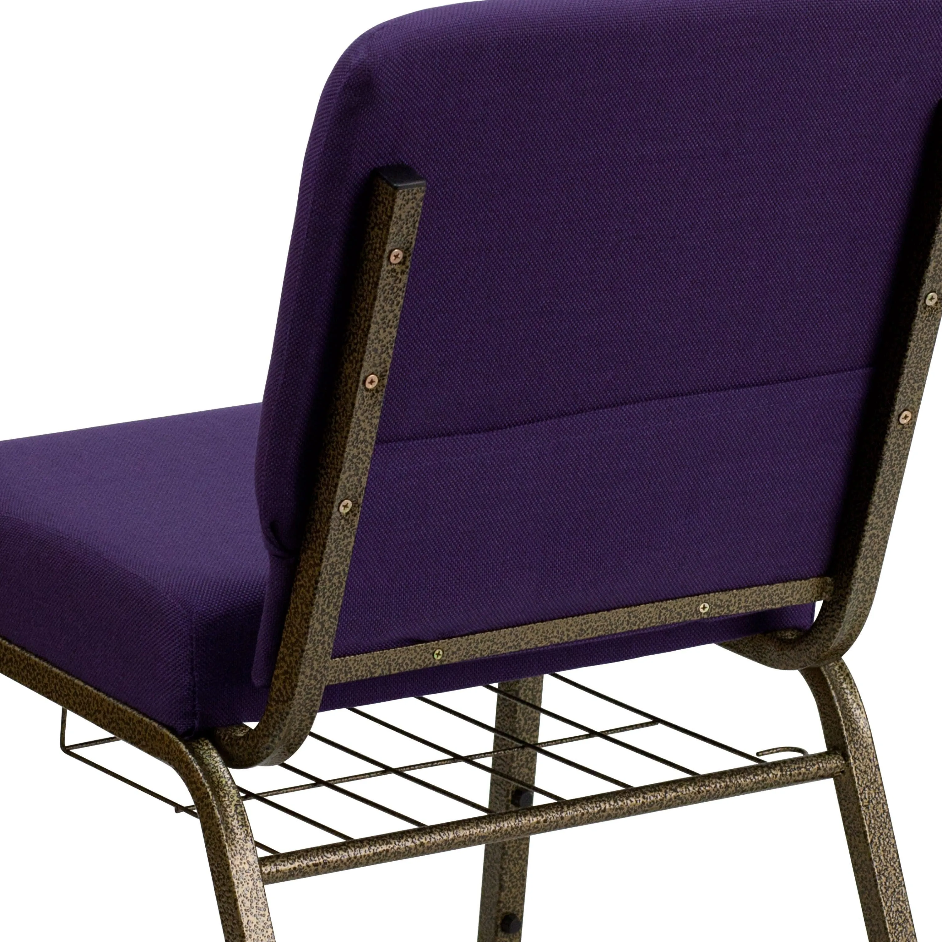 HERCULES Series 21''W Church Chair with Book Rack