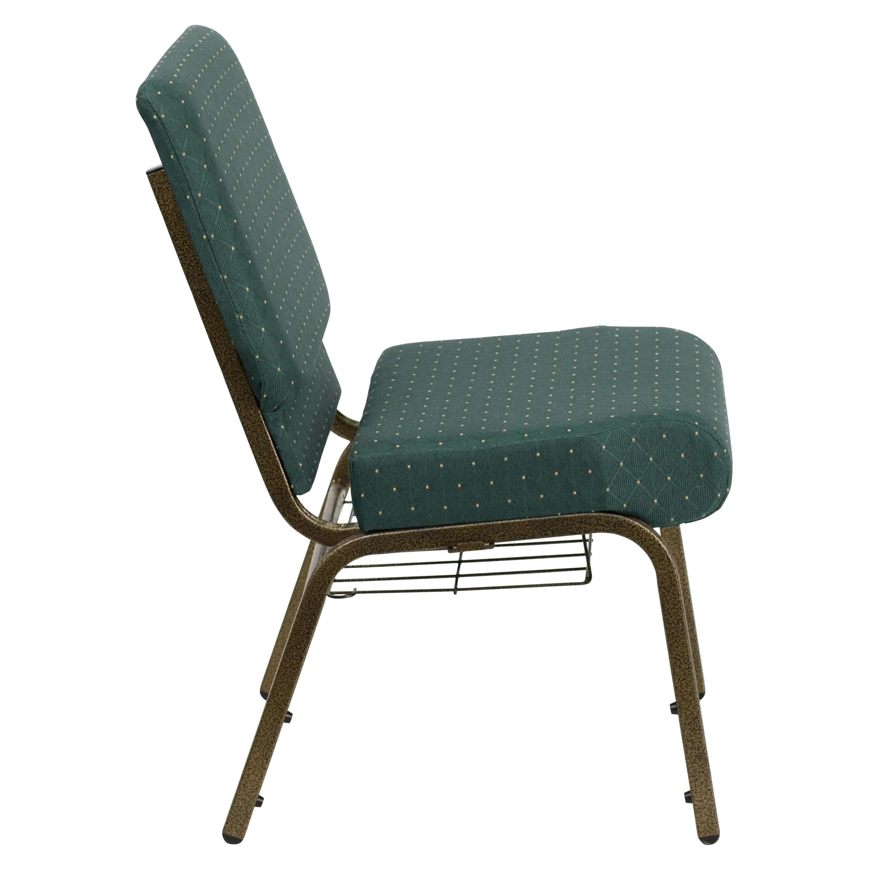 HERCULES Series 21''W Church Chair with Book Rack