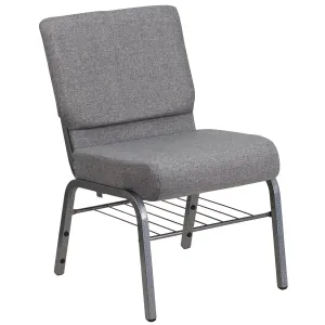 HERCULES Series 21''W Church Chair with Book Rack