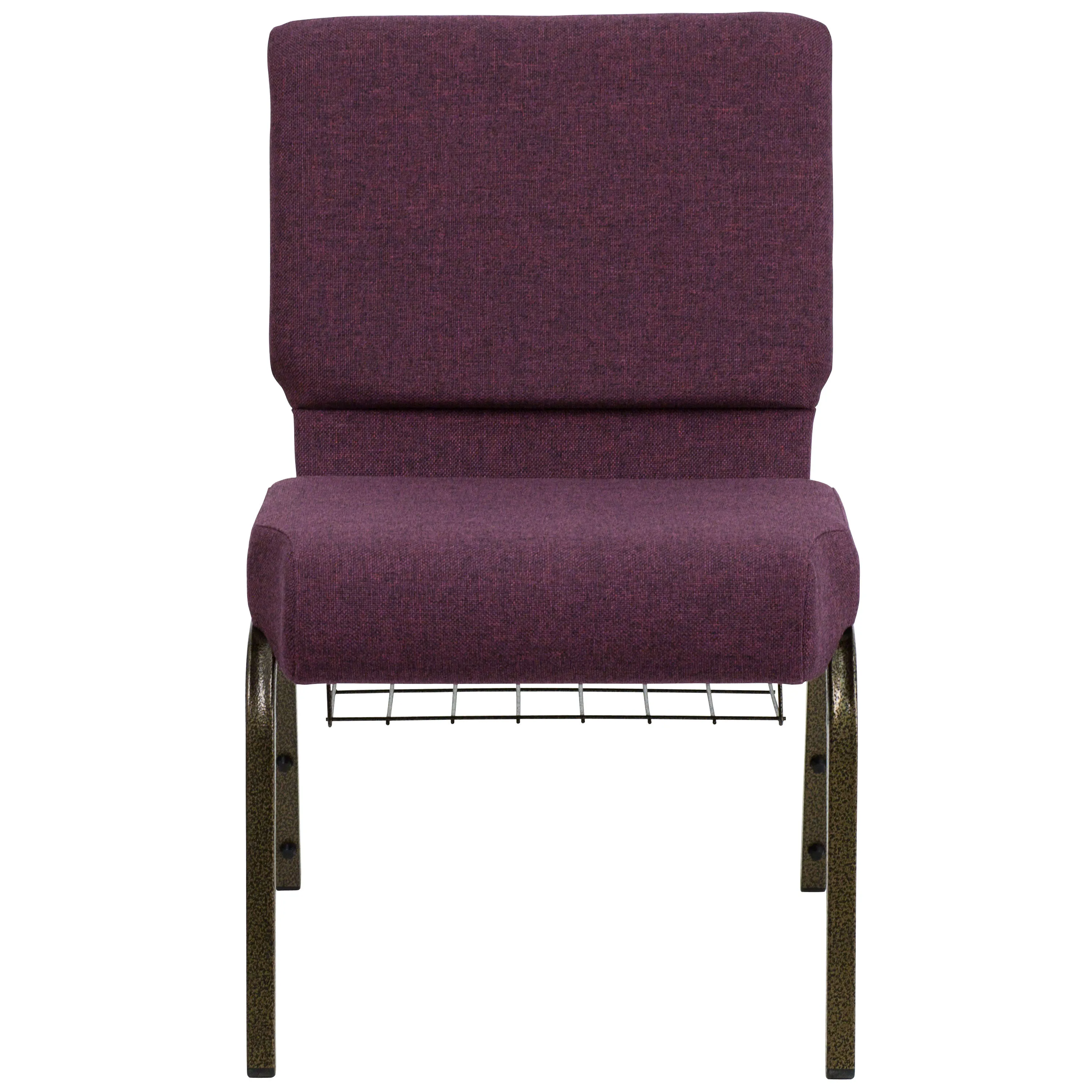 HERCULES Series 21''W Church Chair with Book Rack