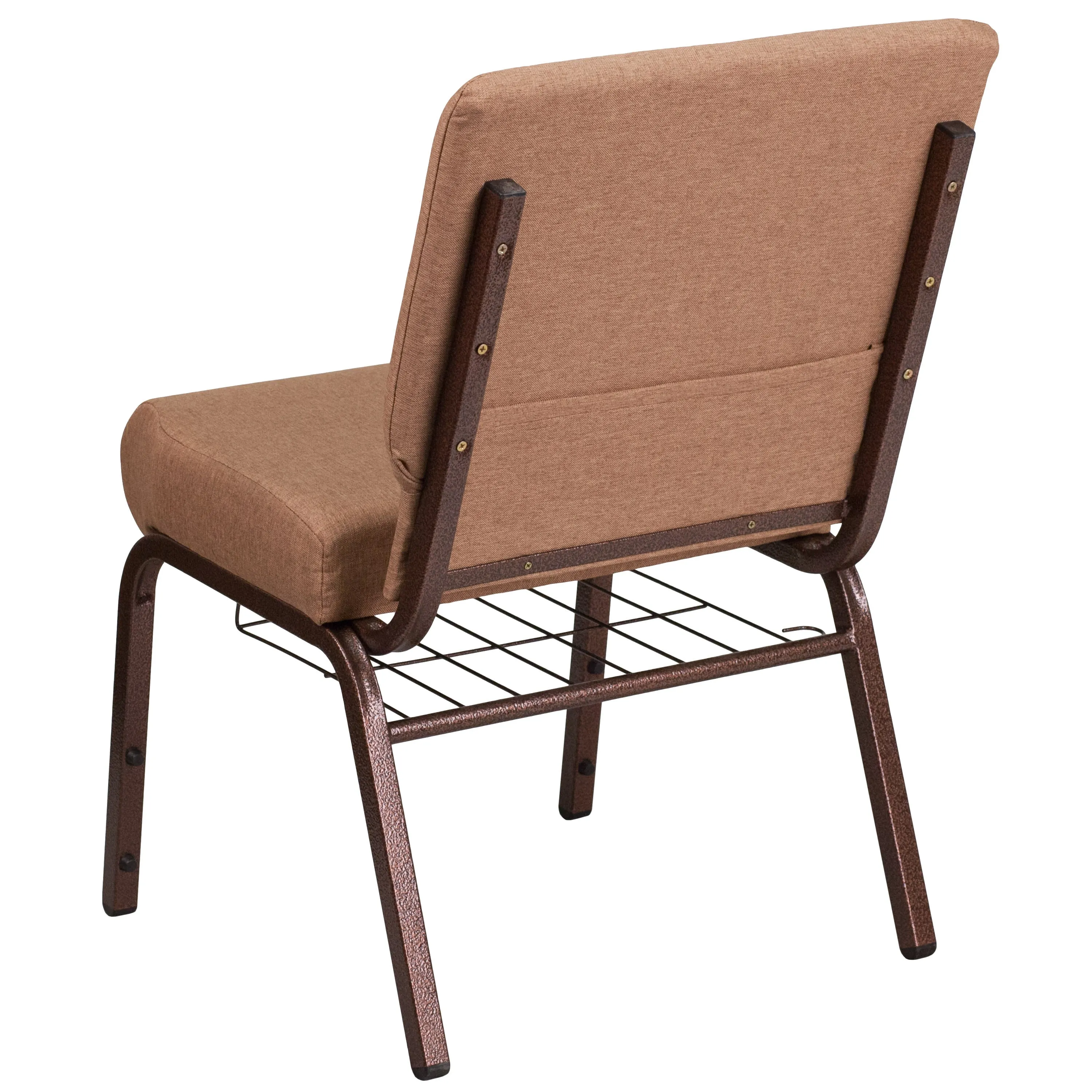 HERCULES Series 21''W Church Chair with Book Rack