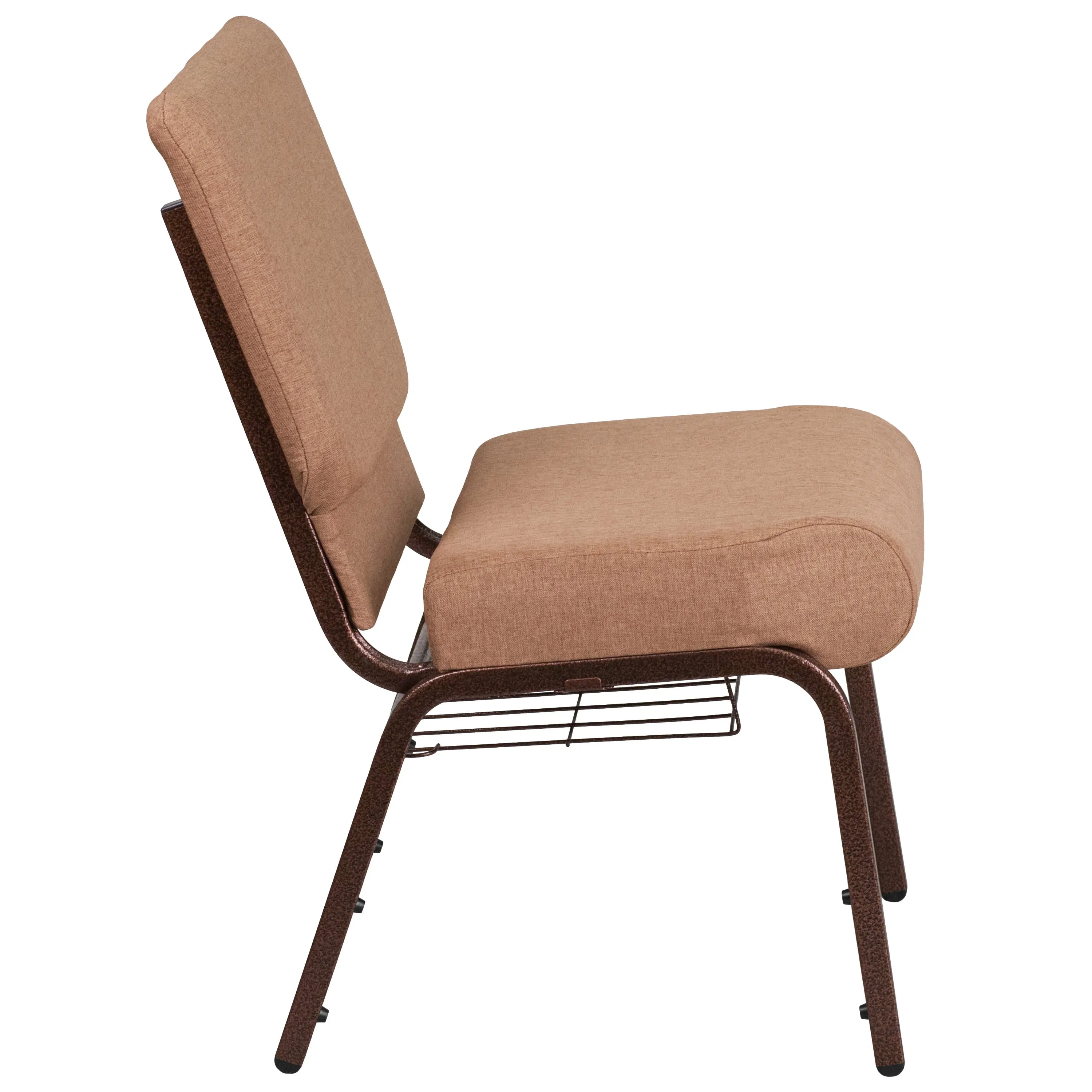 HERCULES Series 21''W Church Chair with Book Rack