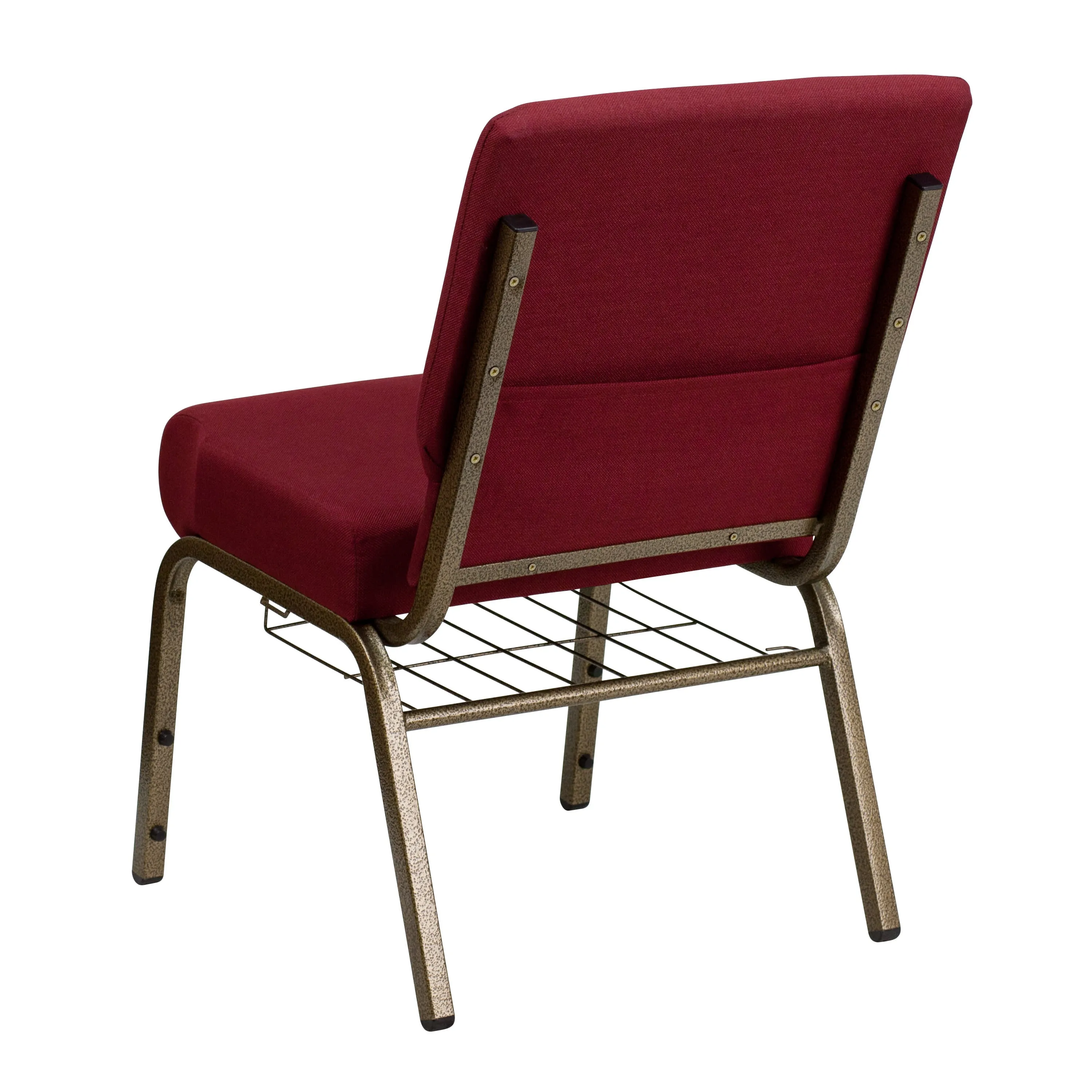 HERCULES Series 21''W Church Chair with Book Rack