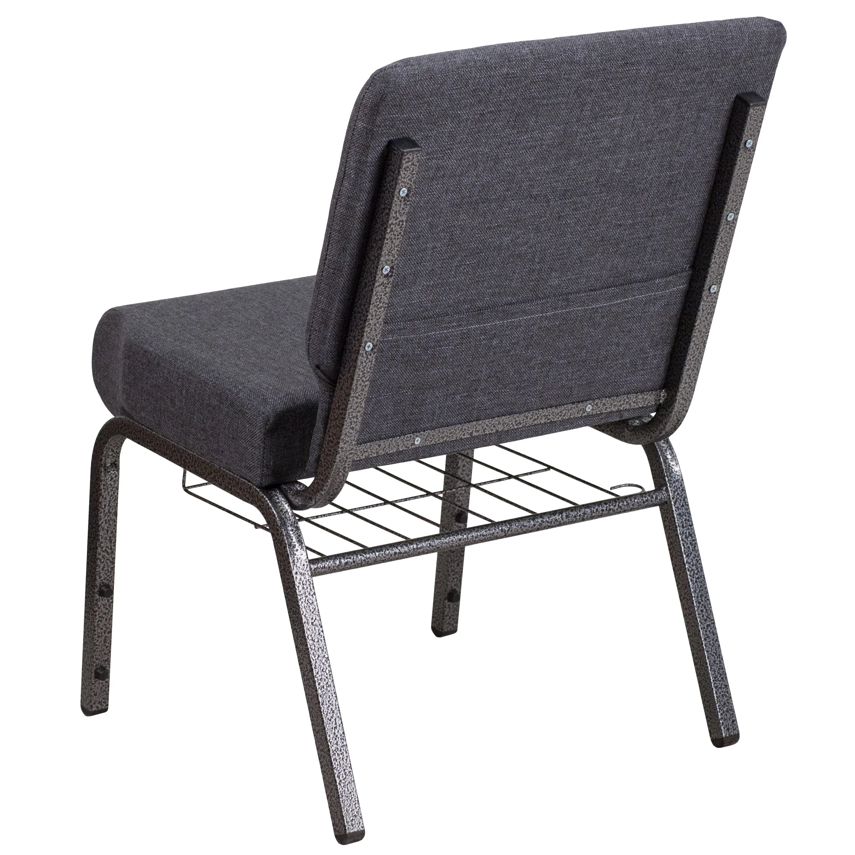 HERCULES Series 21''W Church Chair with Book Rack