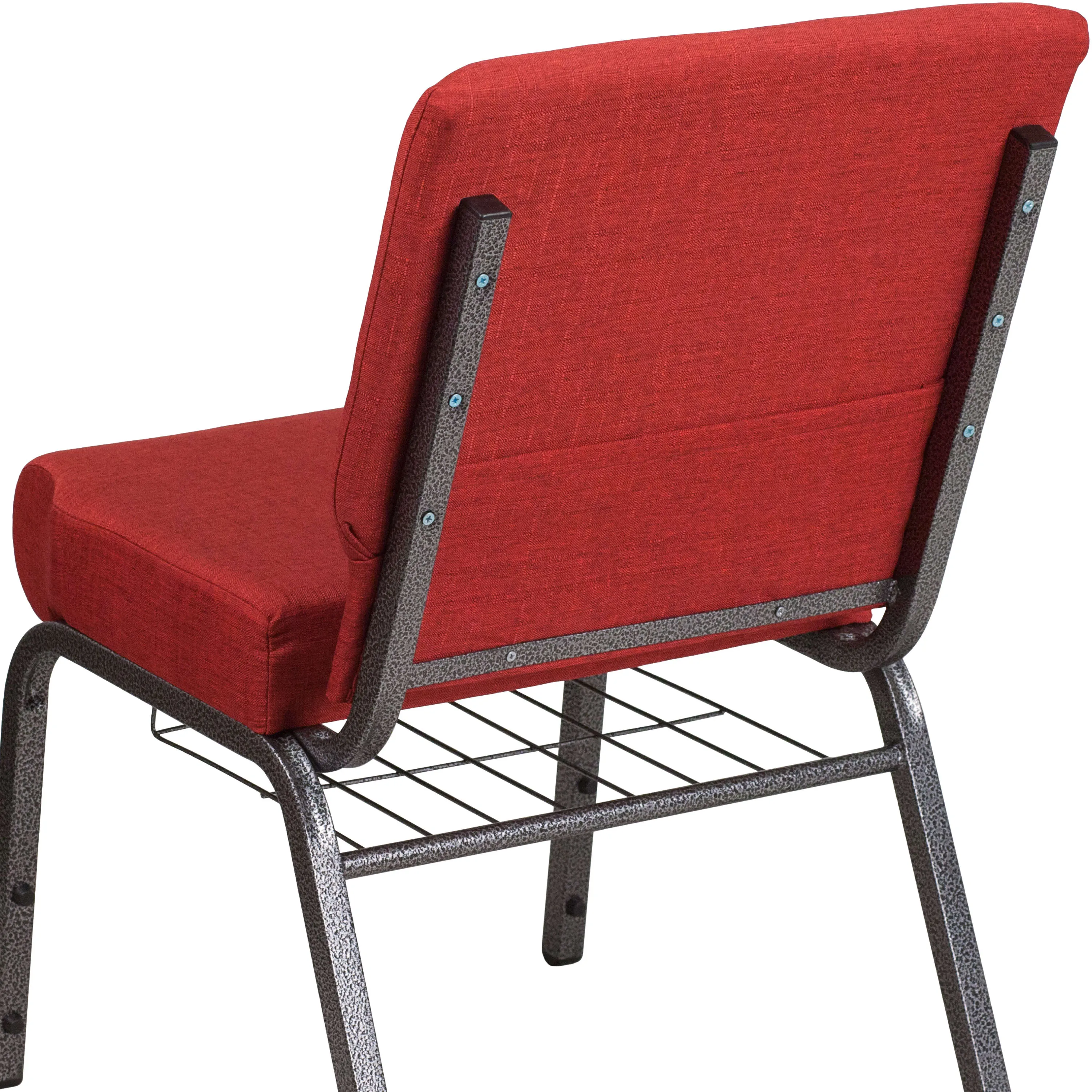 HERCULES Series 21''W Church Chair with Book Rack