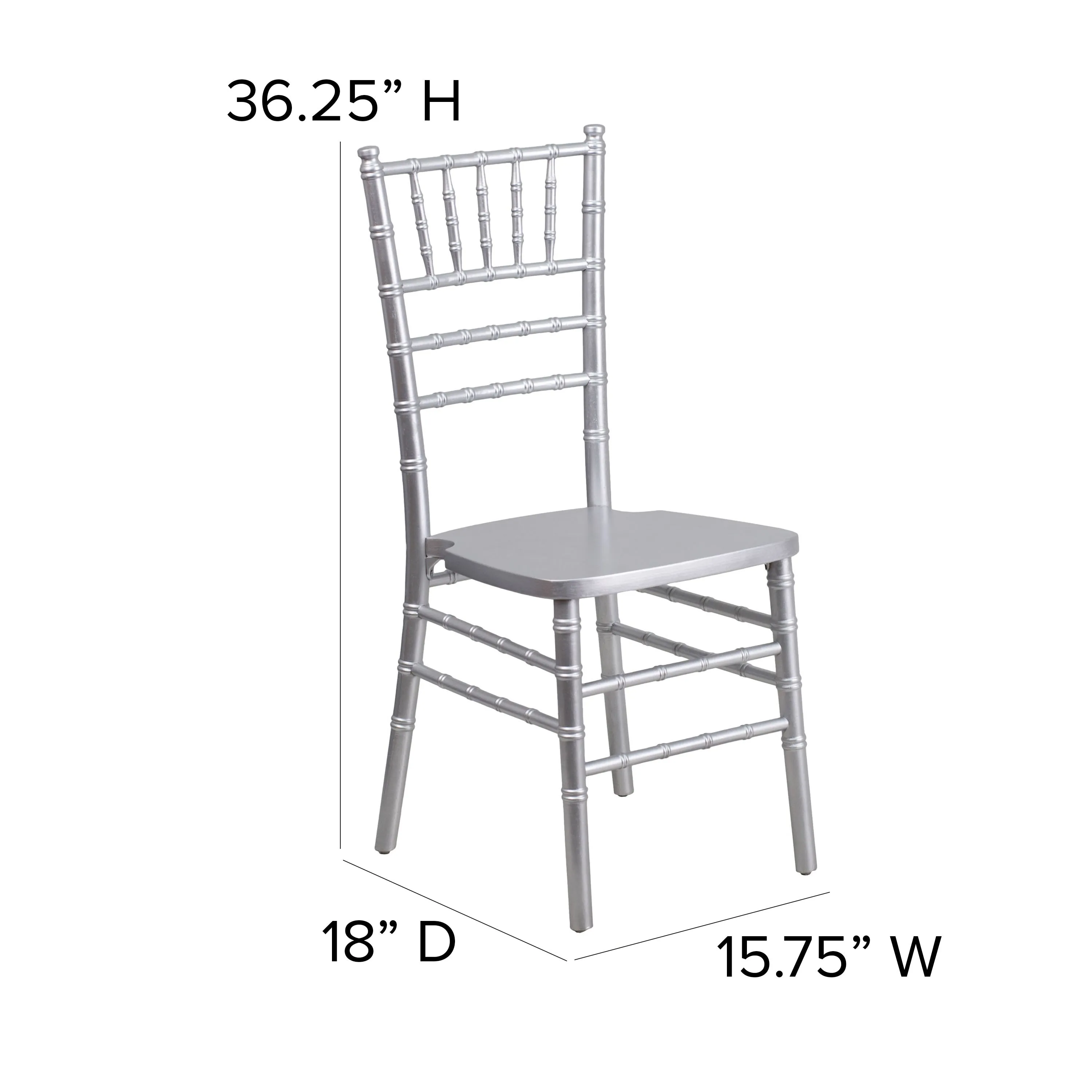 HERCULES Series Wood Chiavari Chair with Free Cushion