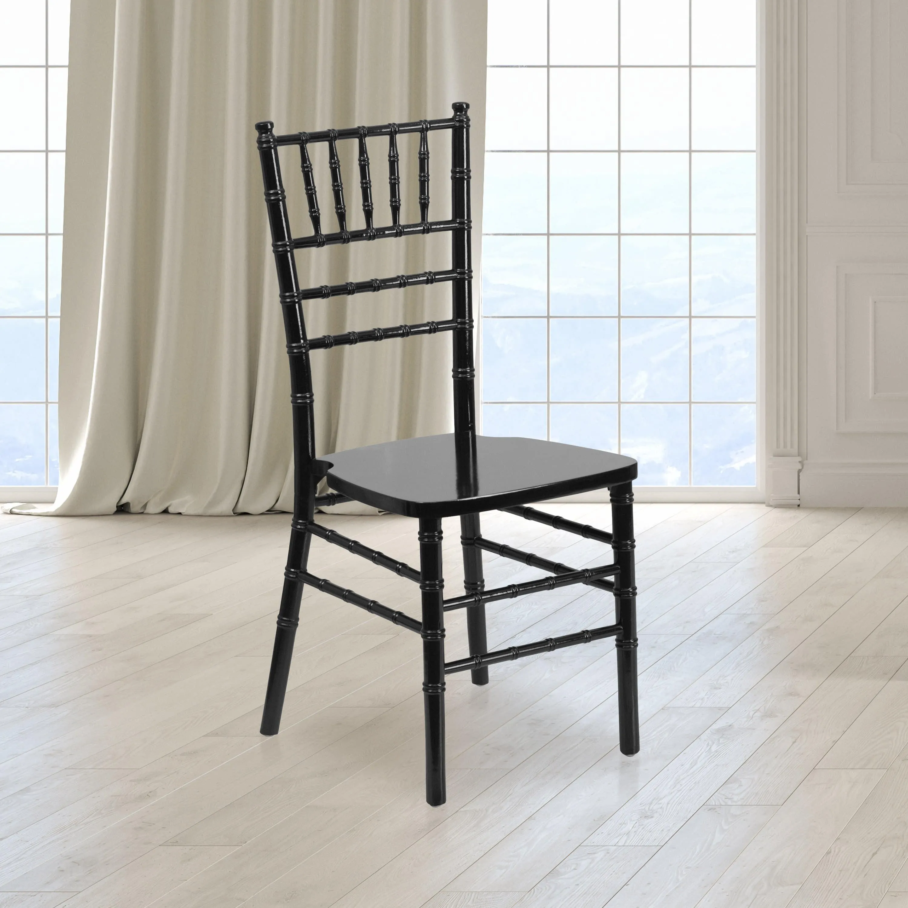 HERCULES Series Wood Chiavari Chair with Free Cushion