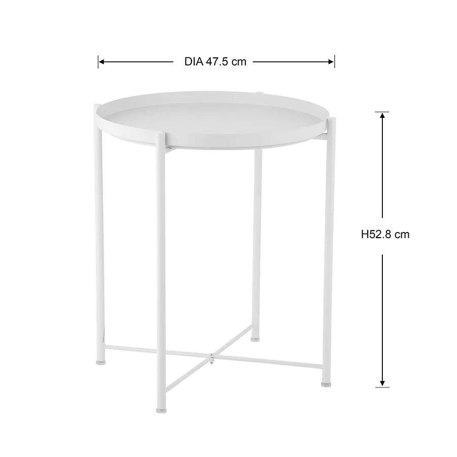 Stylish Modern Homer Side Table - Elegant Nightstand for Living Room or Bedroom