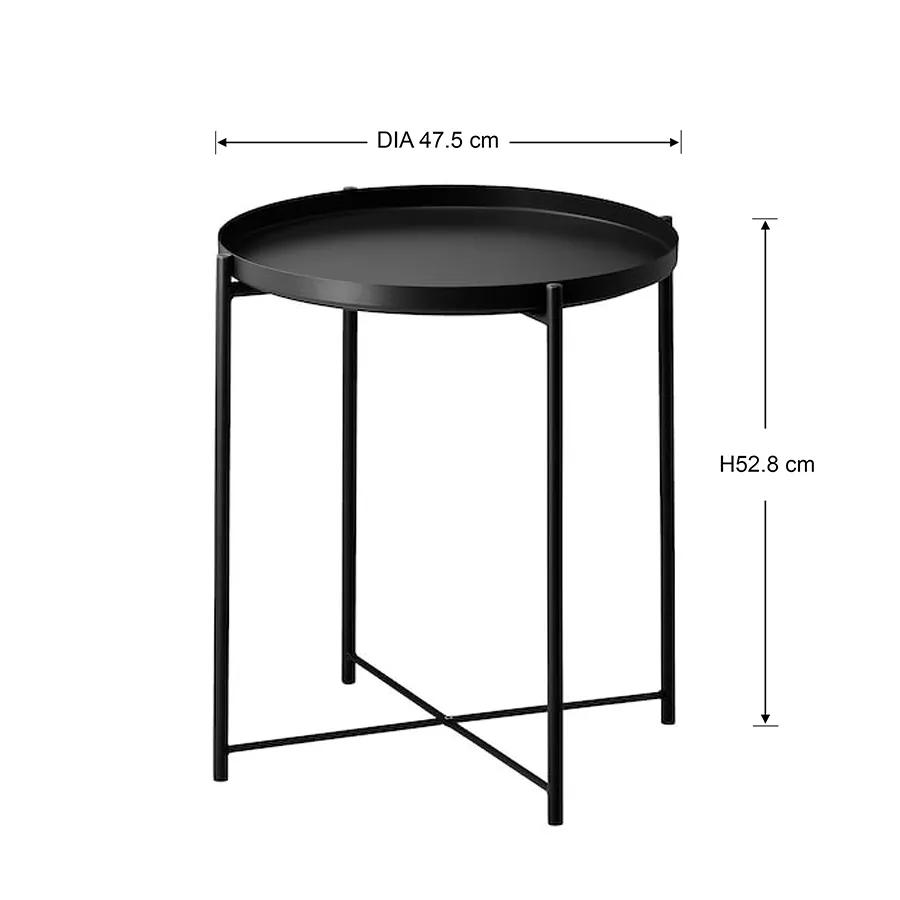 Stylish Modern Homer Side Table - Elegant Nightstand for Living Room or Bedroom