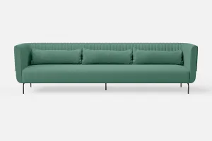 Jackson 4 Seater Sofa Mint Green Linen Fabric