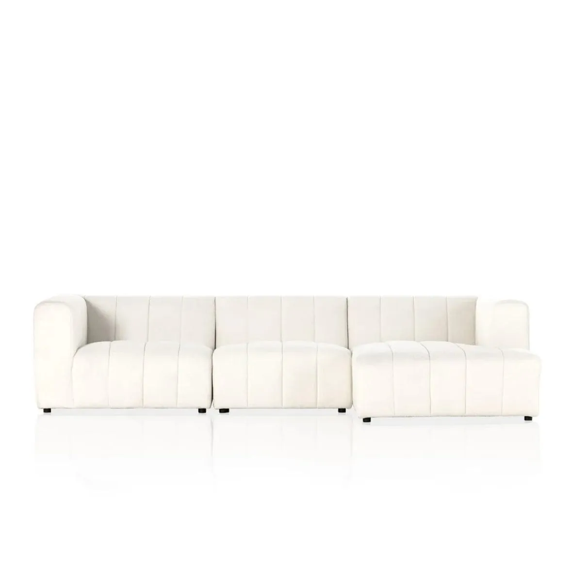 Johan Performance Boucle Sectional Sofa