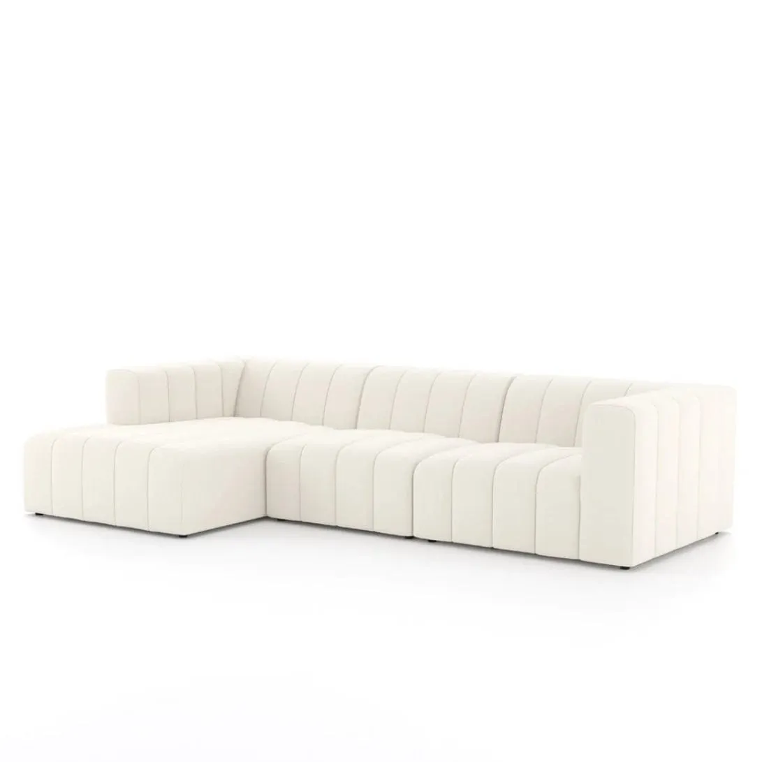 Johan Performance Boucle Sectional Sofa