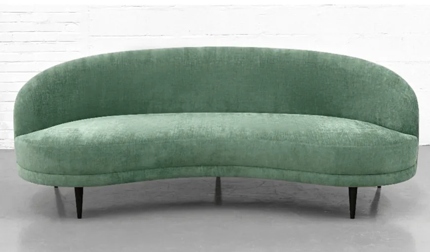 Kanen Scratch Resistant Curve Sofa