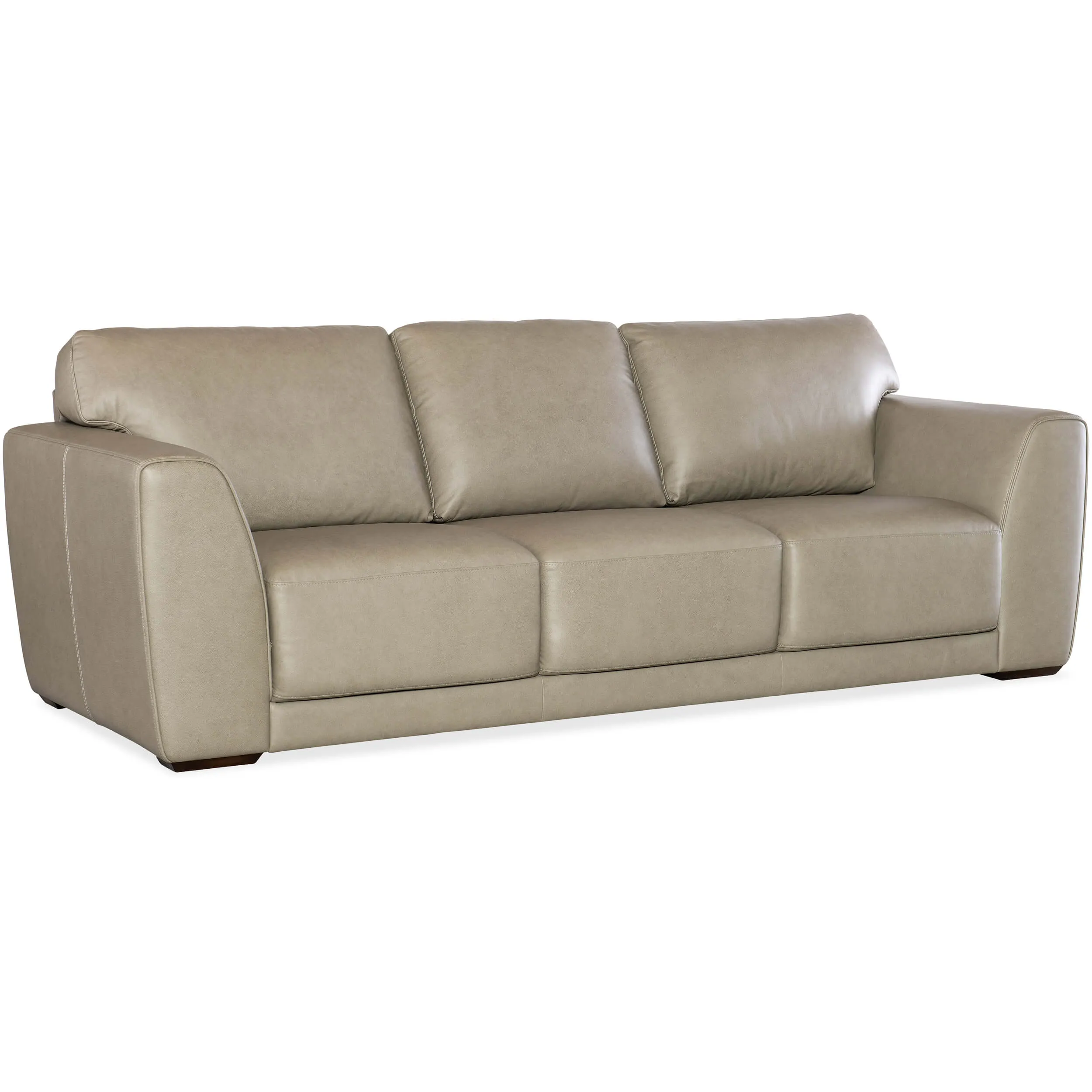 Keys Leather Sofa, Verona Sage