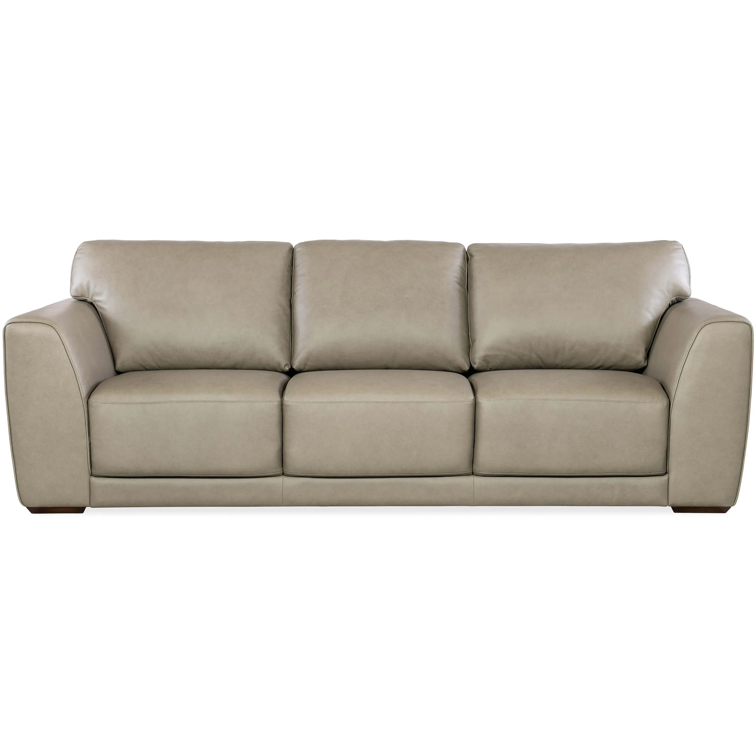 Keys Leather Sofa, Verona Sage