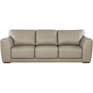 Keys Leather Sofa, Verona Sage