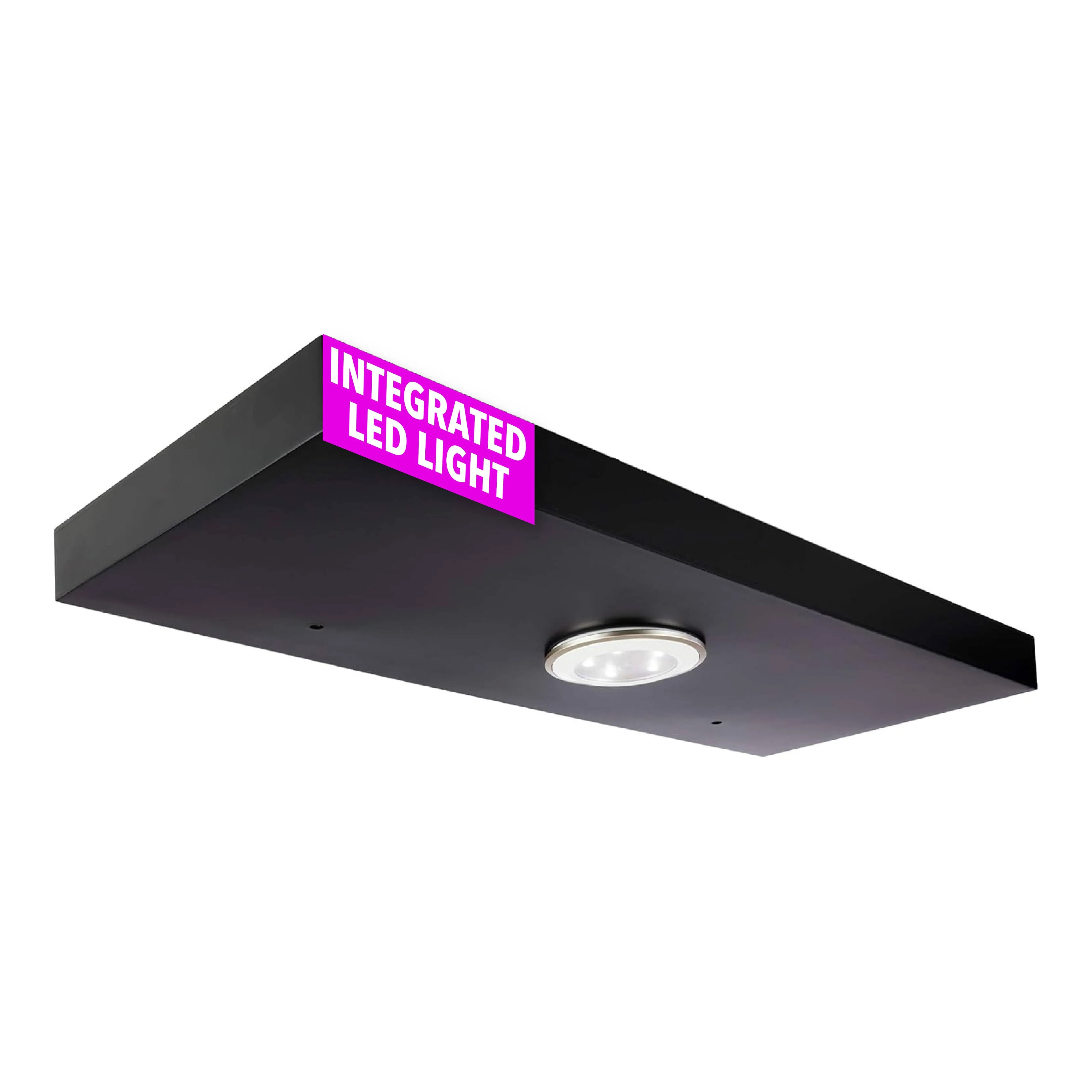 Kiera Grace - Kiera Grace Stockholm Aberg LED Light Floating Shelf: White / 47"