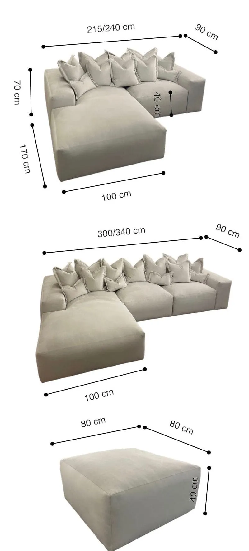 Leedon Scratch Resistant Sectional Sofa