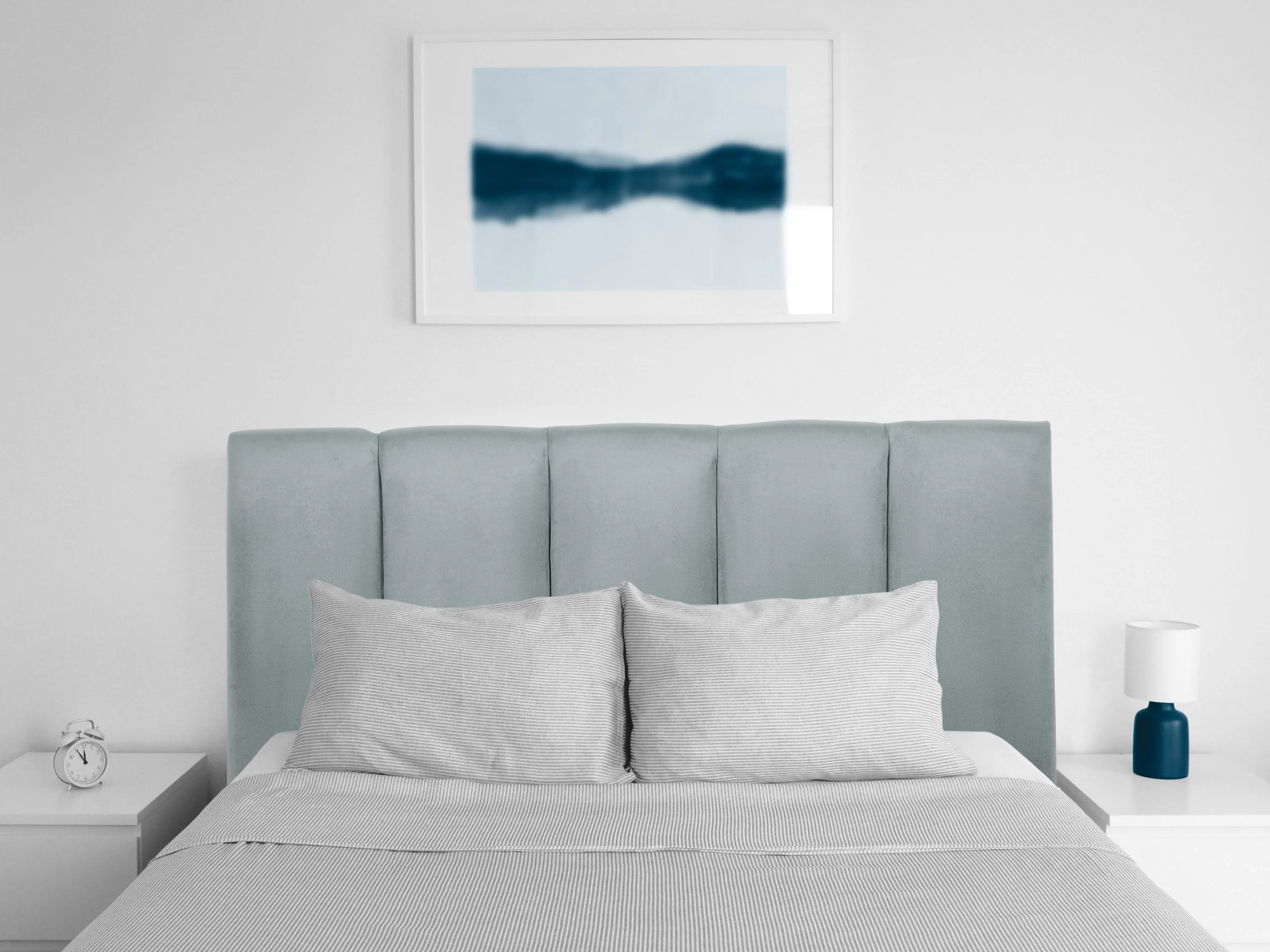 Light Blue Twin/Single Panel Headboard