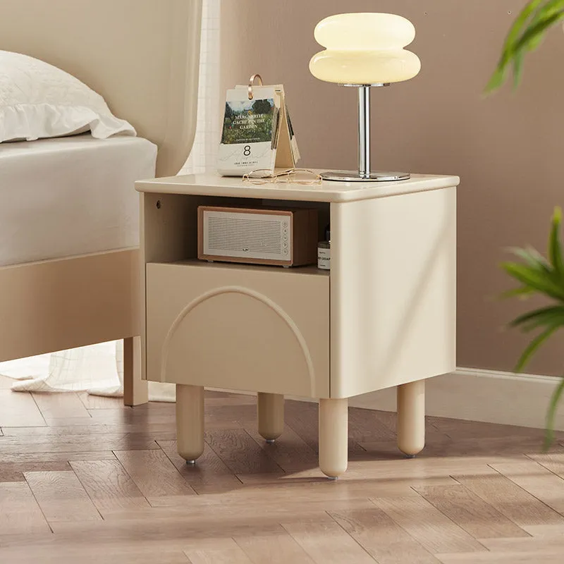 Light Storage Bedside Table