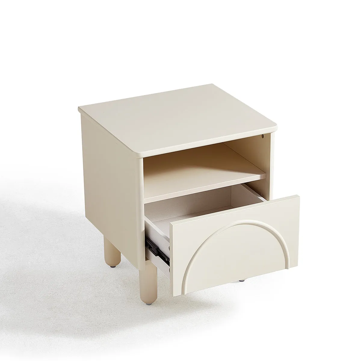 Light Storage Bedside Table