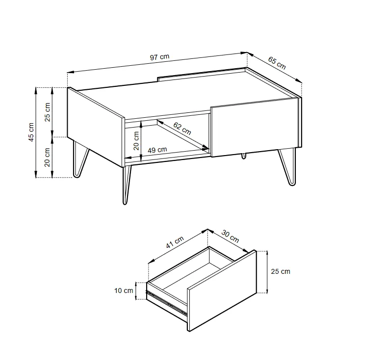 LIVING ROOM HARMONY FURNITURE SET