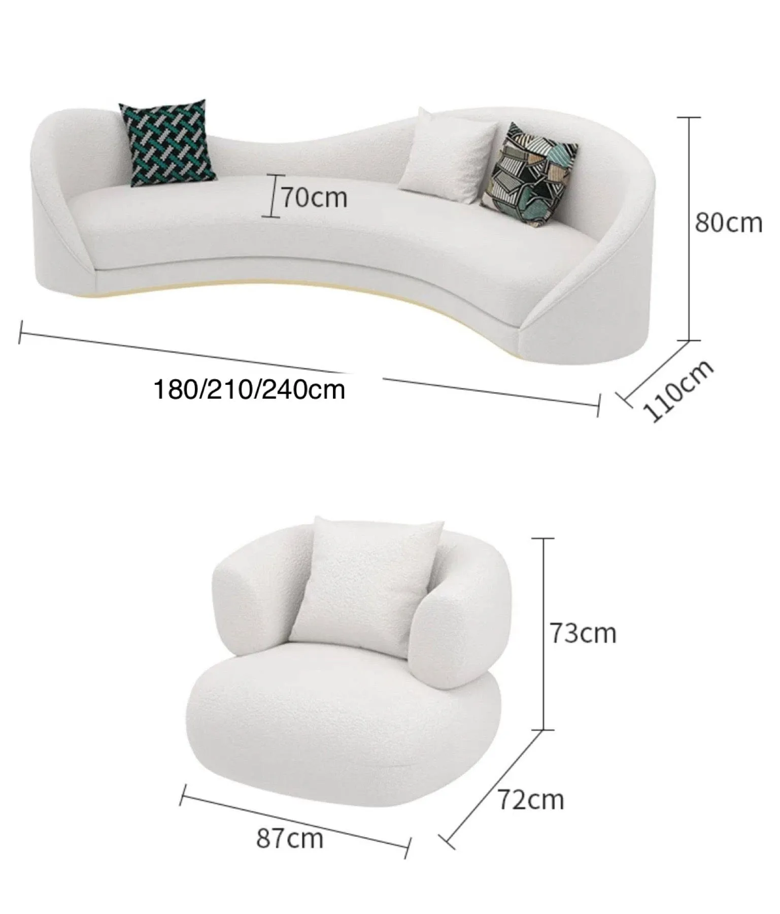 Mel Curve Sofa