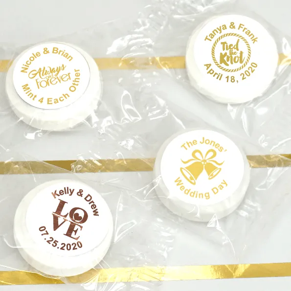 Metallic Foil Life Savers Mint Favors