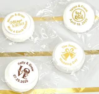 Metallic Foil Life Savers Mint Favors