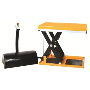 Mini Electric Scissors Lift Table with 2200 lb Capacity