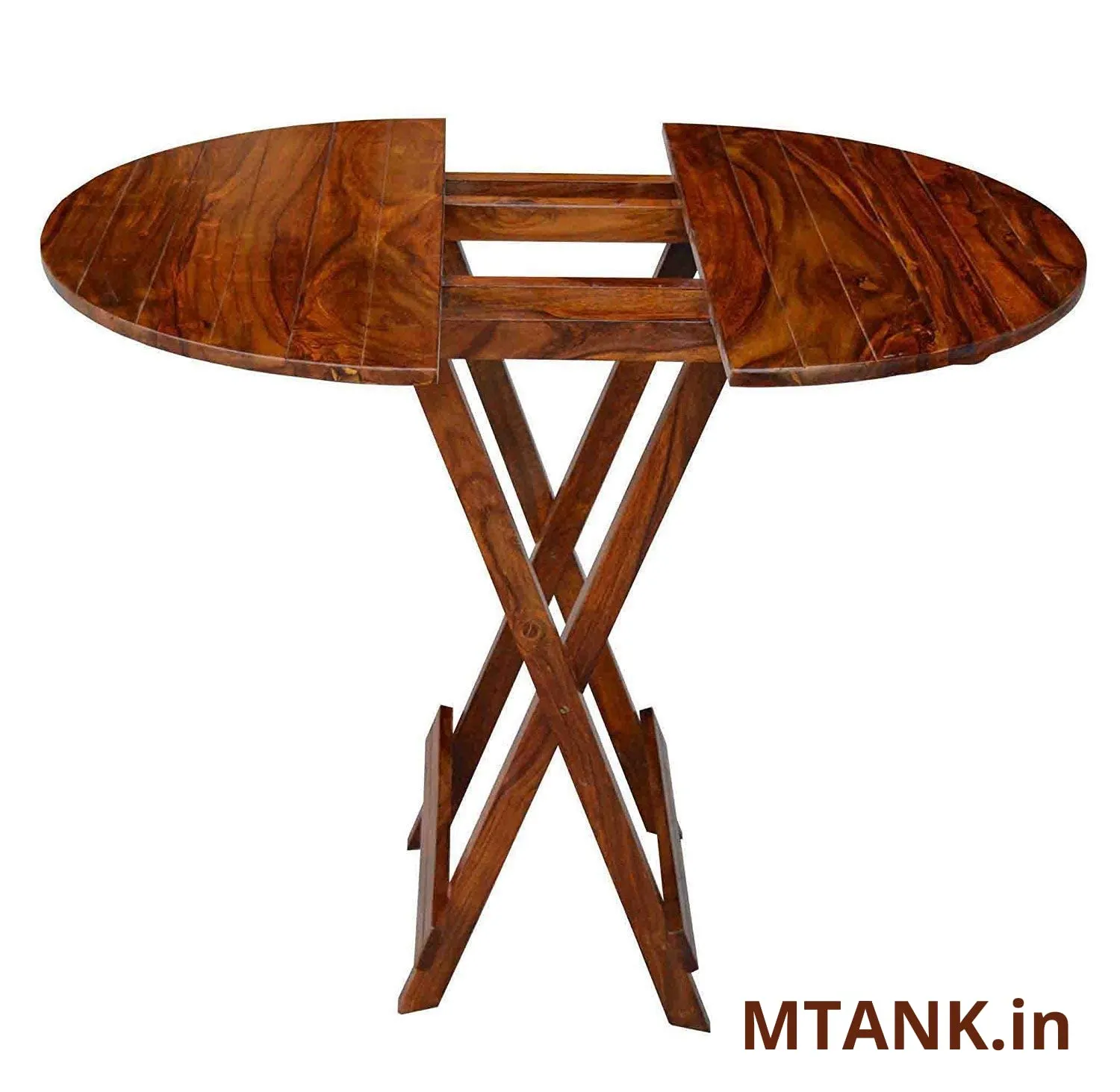 MTANK Nesting Coffee End Tables Modern Decor Side Table for Home and Office (Natural Brown)