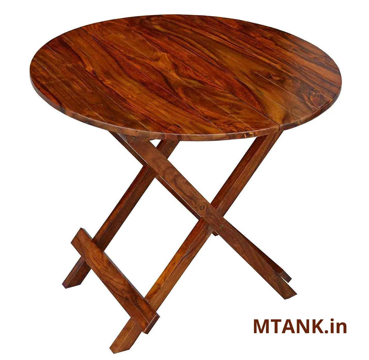 MTANK Nesting Coffee End Tables Modern Decor Side Table for Home and Office (Natural Brown)