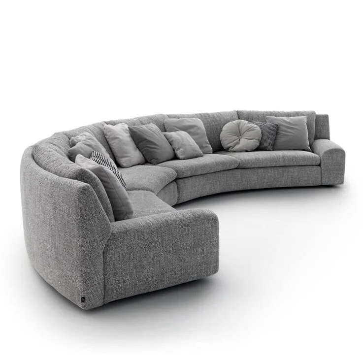 Naomi Sectional Curve Sofa