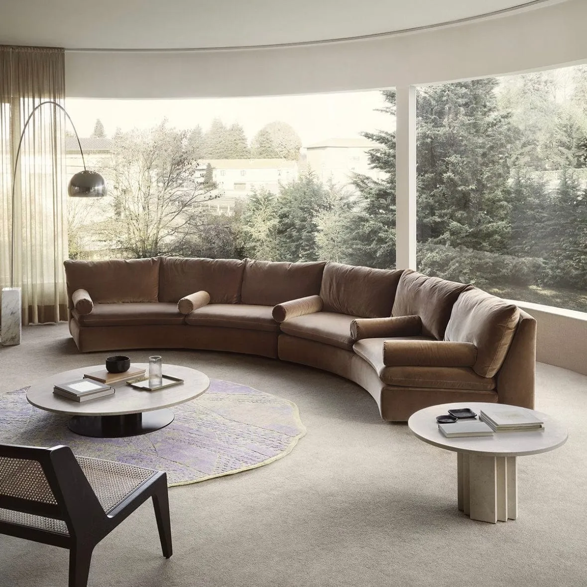 Naomi Sectional Curve Sofa