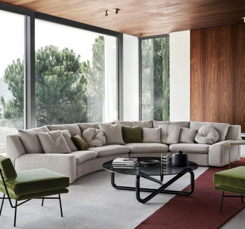 Naomi Sectional Curve Sofa