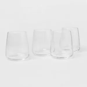 New - 4pk Simsbury Stemless Wine Glasses - Threshold