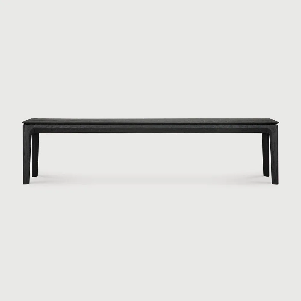 Oak Bok Black Bench