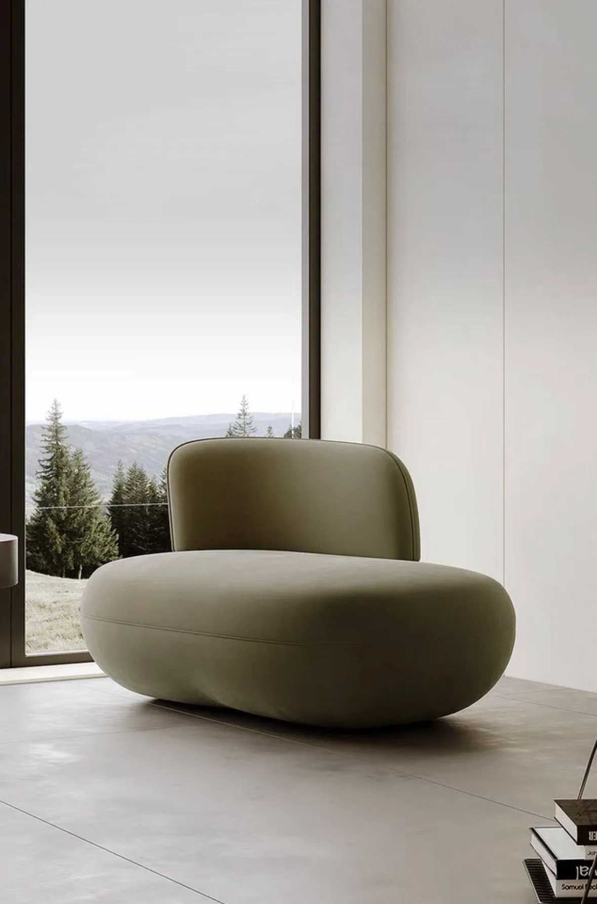 Orca Designer Curve Armchair