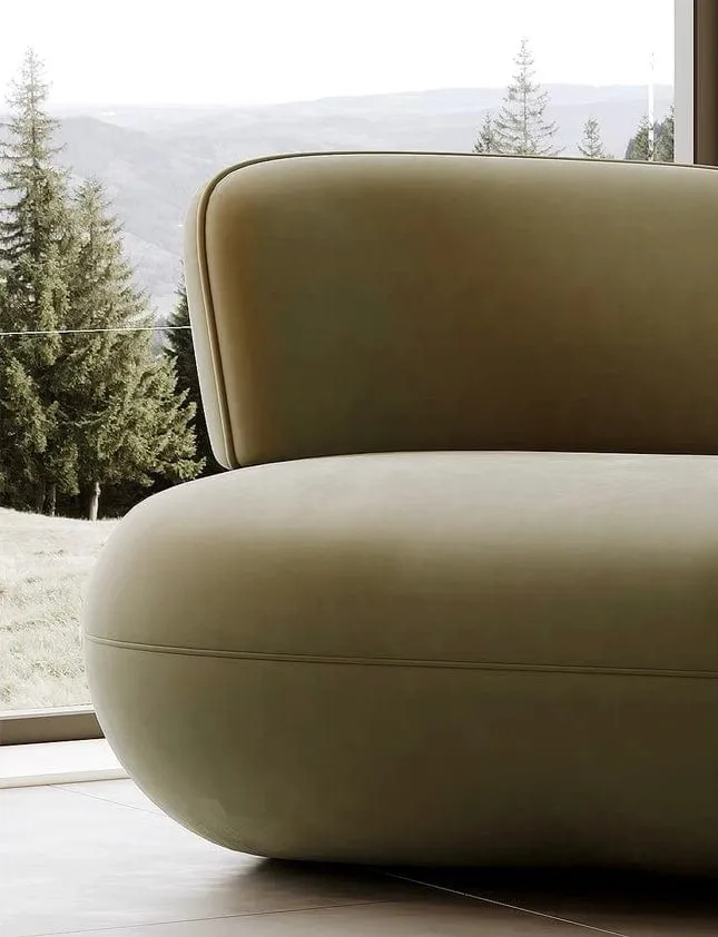 Orca Designer Curve Armchair