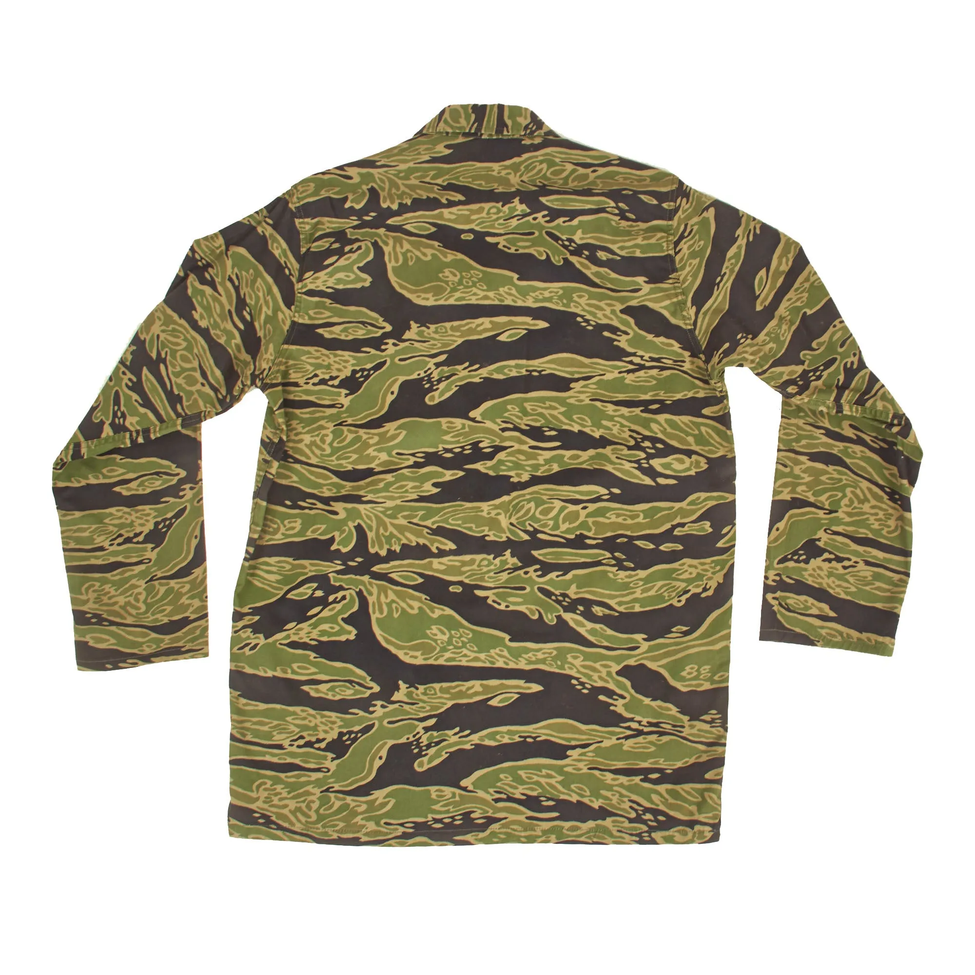 Original ARVN Vietnam War Unissued Army of the Republic of Vietnam ARVN Rangers Tiger Stripe Long Sleeve Uniform Top