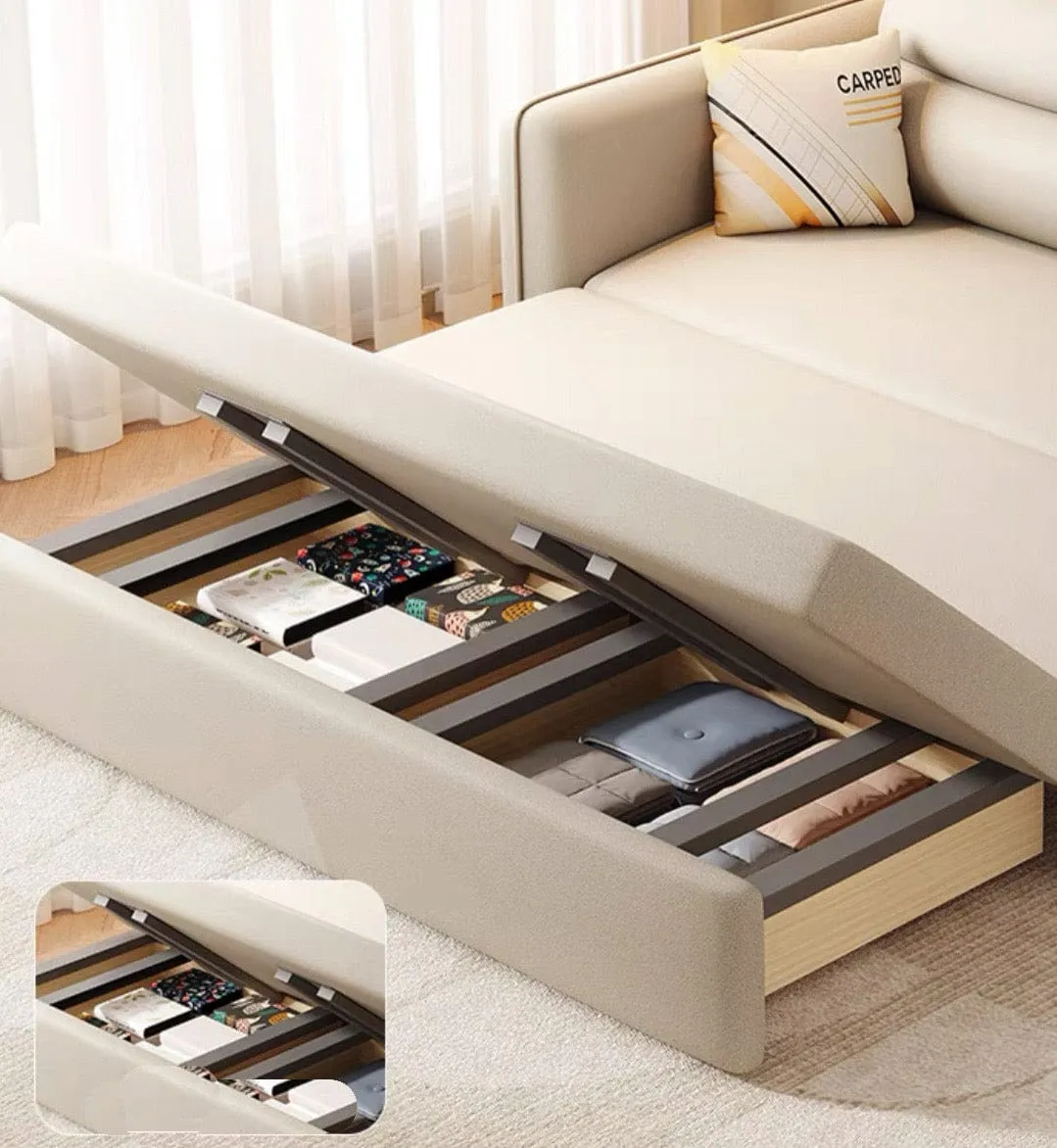 Penne Water Resistant Storage Sofa Bed