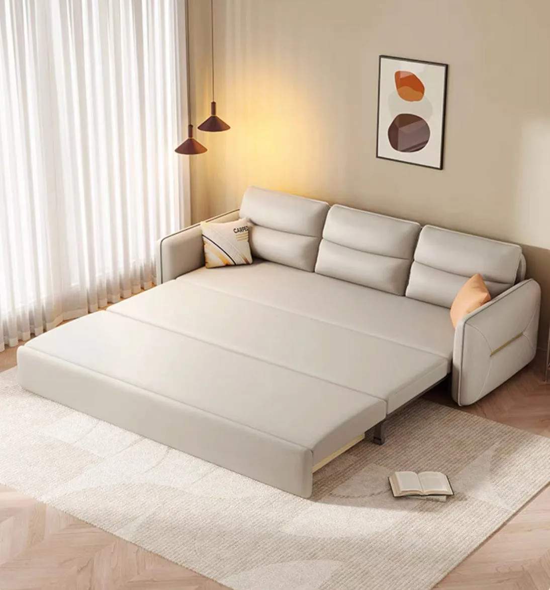 Penne Water Resistant Storage Sofa Bed