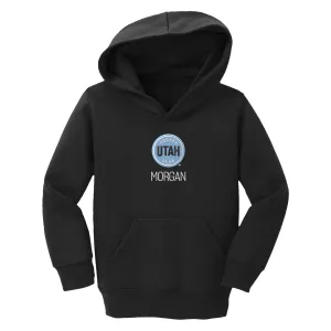 Personalized Utah Hockey Club Toddler Pullover Hooded Sweatshirt