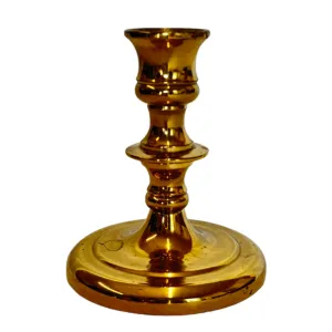 Petite Brass Candlesticks, Set of 2