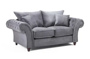 Richmond Fullback Sofa - Grey 2 Seater - 202 CM